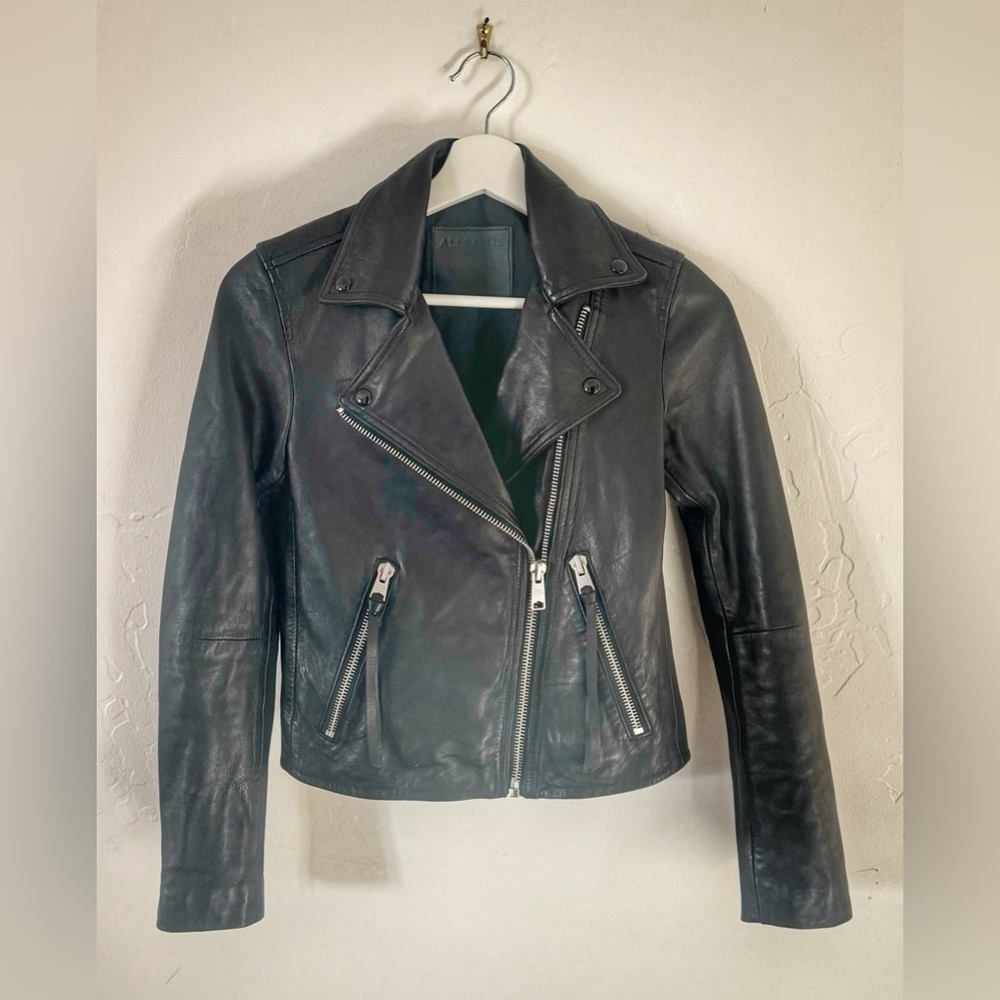 All Saints Leather Jacket
